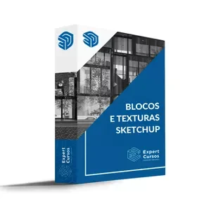 Blocos E Texturas Para Sketchup Da Expert Cursos Bom